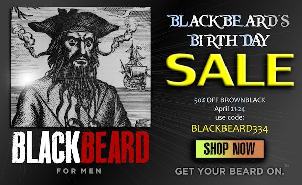 Blackbeard bday sale art