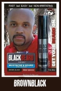 Blackbeard For Men Brownblack